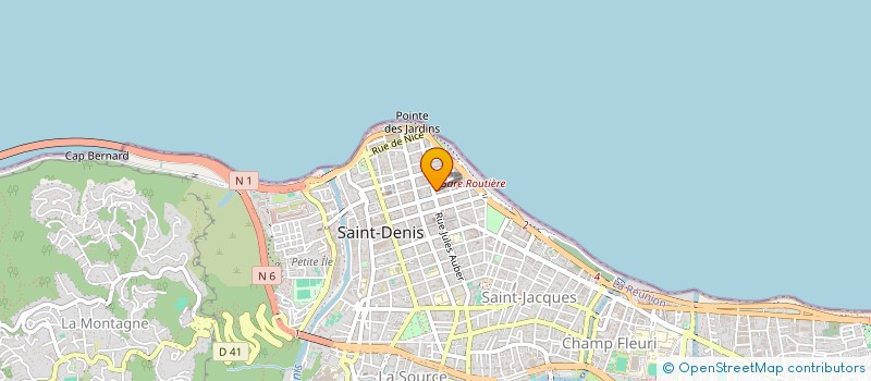 localisation de l'entreprise SURAYYA à SAINT-DENIS