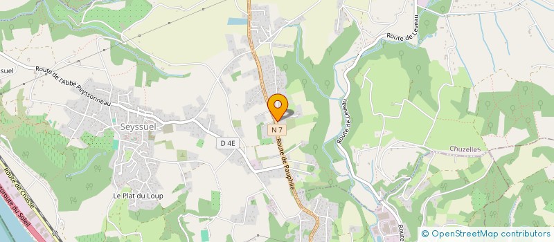 localisation de l'entreprise SURBLE PEINTURE  CHUZELLES