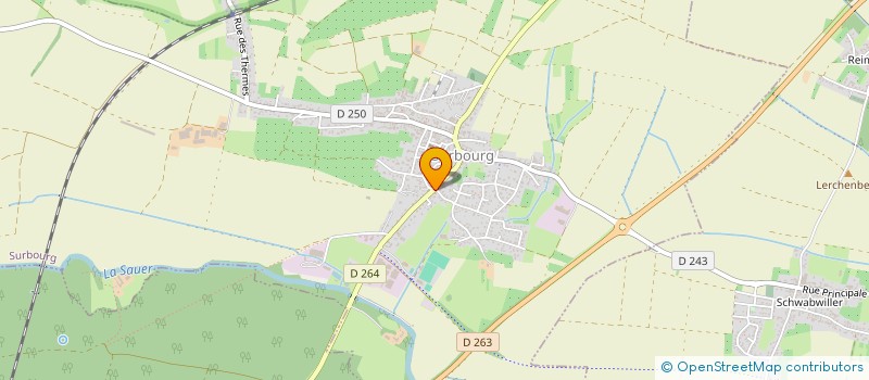 localisation de l'entreprise SURBOURG TWIRL'  SURBOURG