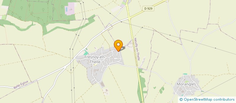 localisation de l'entreprise SURCHAUFFE  FRESNOY-EN-THELLE