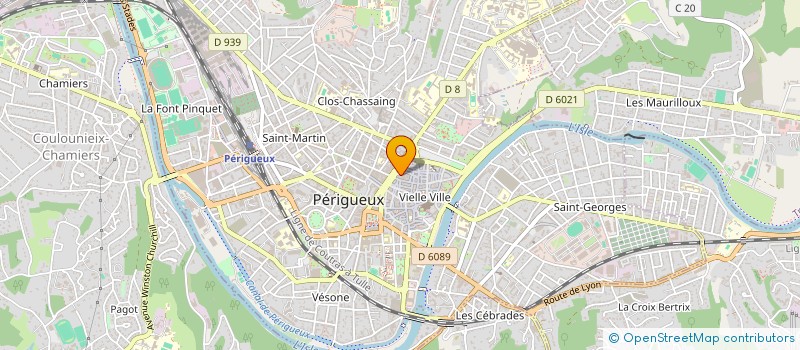 localisation de l'entreprise SURCOUF  PERIGUEUX