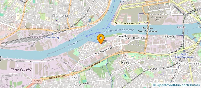 localisation de l'entreprise SURCOUF  REZE