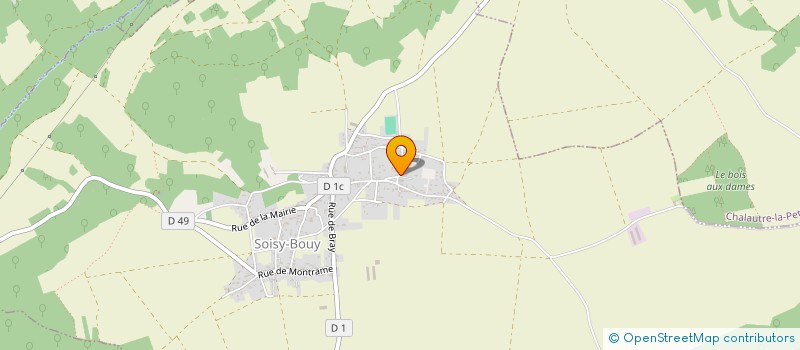 localisation de l'entreprise SURCOUF  SOISY-BOUY