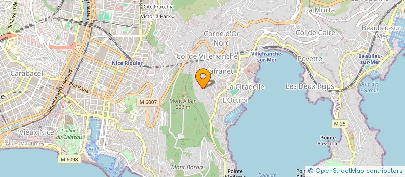 localisation de l'entreprise SURCOUF CTIM à VILLEFRANCHE-SUR-MER