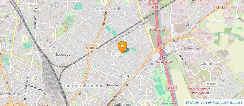 localisation de l'entreprise SURCOUF SOLIDARITE à TOULOUSE