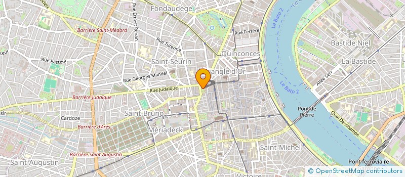 localisation de l'entreprise SURDEAU INVESTISSEMENTS  BORDEAUX