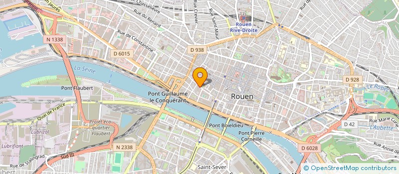 localisation de l'entreprise SURDITE OPTIQUE DIFFUSION à ROUEN