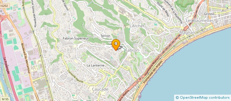 localisation de l'entreprise SURE  NICE