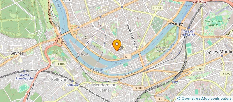 localisation de l'entreprise SURE GENETIN à BOULOGNE-BILLANCOURT