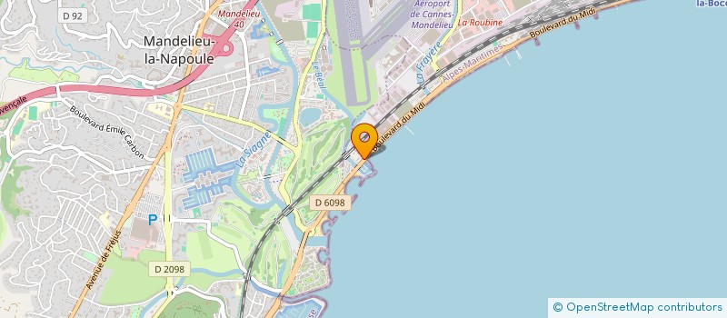 localisation de l'entreprise SURE MESURE à CANNES