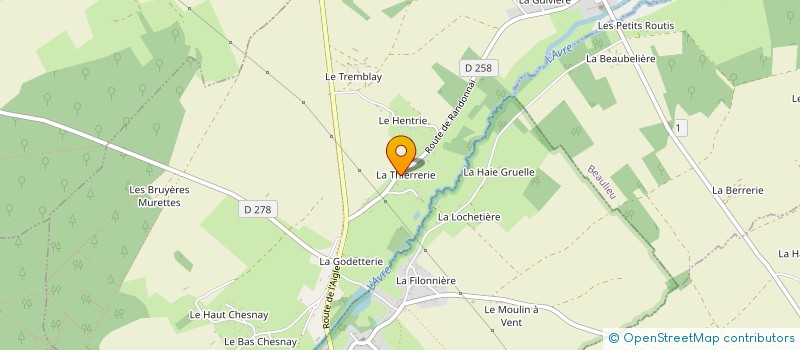 localisation de l'entreprise SUREAU FLORIAN à IRAI