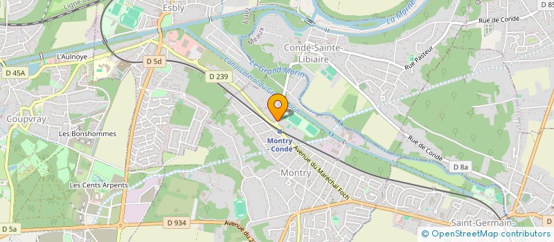 localisation de l'entreprise SUREAU-ROBIN  MONTRY