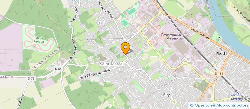 localisation de l'entreprise SUREE CH  SAINT-MARCEL