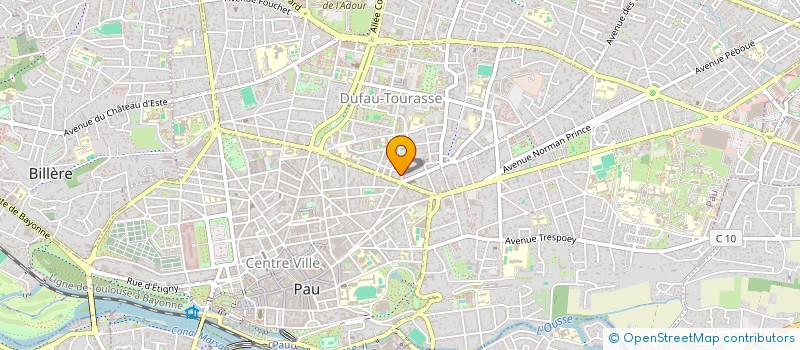 localisation de l'entreprise SURELEC SARL à PAU