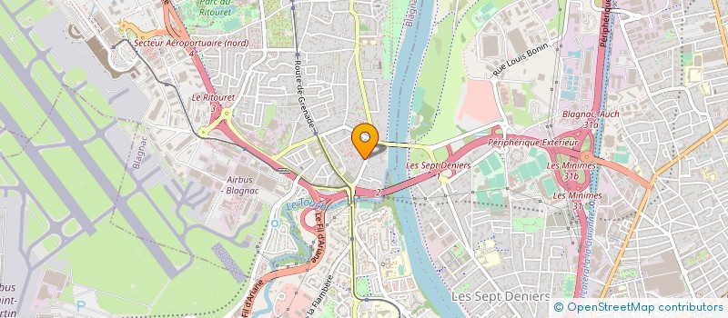 localisation de l'entreprise SURELEVER & RENOVER GROUP à BLAGNAC
