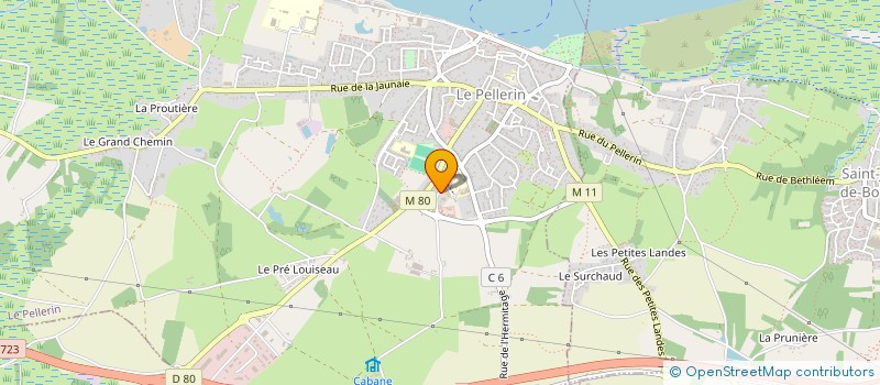 localisation de l'entreprise SUREN INDUSTRIES à LE PELLERIN