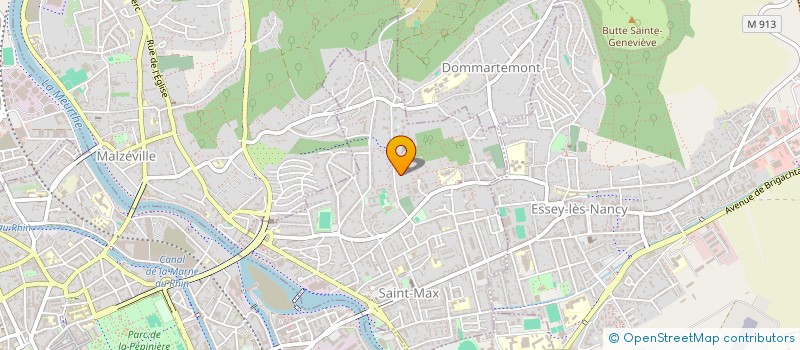 localisation de l'entreprise SURENA  SAINT-MAX