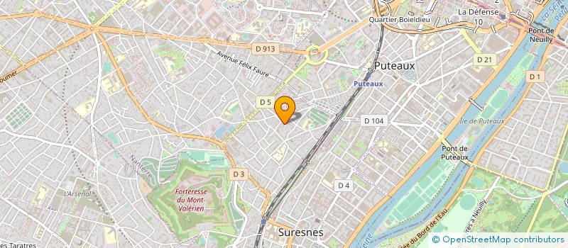 localisation de l'entreprise SURENOV-BAT à VERSAILLES