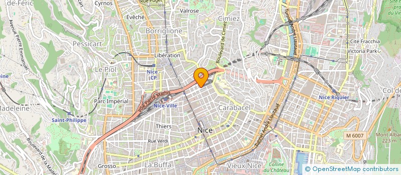 localisation de l'entreprise SUREREAL à NICE