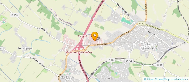 localisation de l'entreprise SURES MESURES  MONTASTRUC-LA-CONSEILLERE