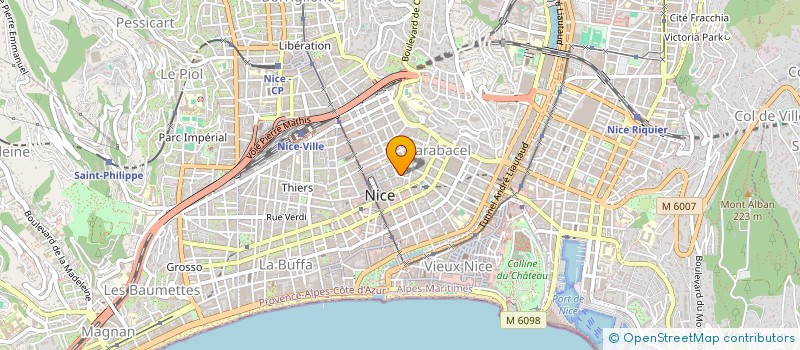 localisation de l'entreprise SURESNES à NICE