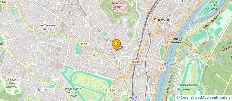 localisation de l'entreprise SURESNES A.V.F. ACCUEIL à SURESNES