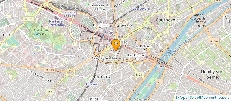 localisation de l'entreprise SURESNES CARNOT à PUTEAUX