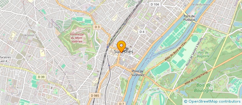 localisation de l'entreprise SURESNES COMMERCE à SURESNES
