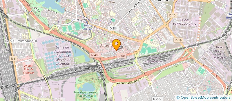 localisation de l'entreprise SURESNES DISTRIBUTION à CRETEIL