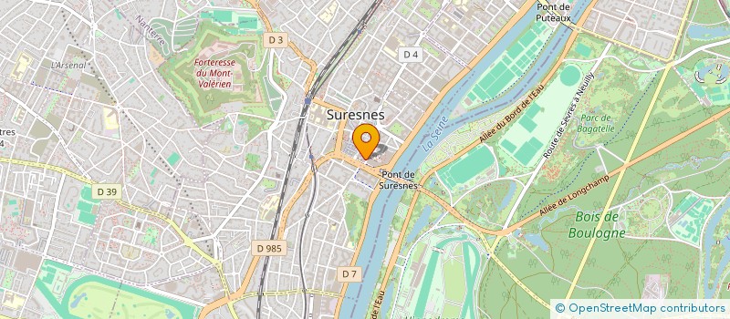 localisation de l'entreprise SURESNES FOOD à SURESNES