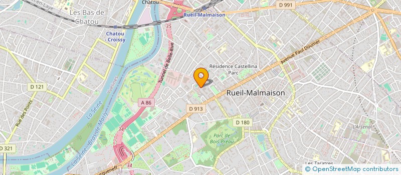localisation de l'entreprise SURESNES MUAY-THAI CLUB à RUEIL-MALMAISON