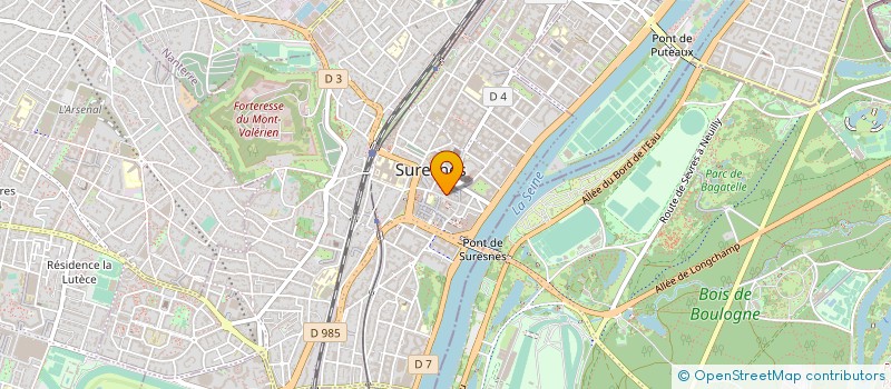 localisation de l'entreprise SURESNES PRIMEURS à SURESNES