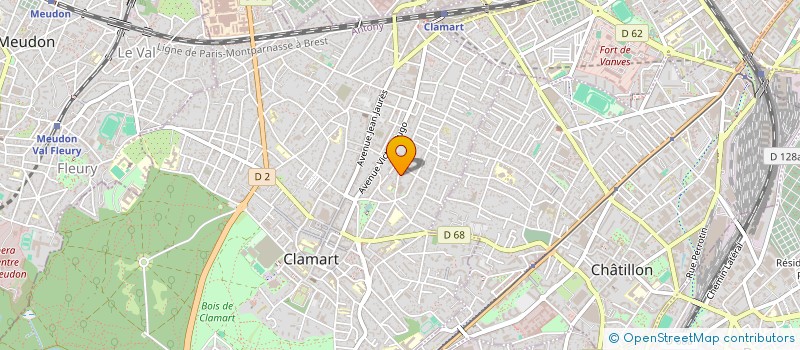 localisation de l'entreprise SURESNIMMO  CLAMART