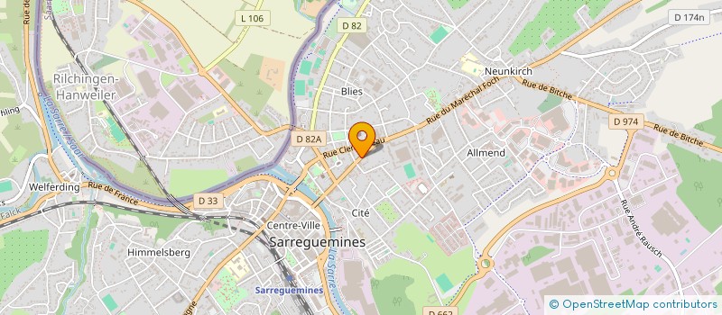 localisation de l'entreprise SURETE SECURITE CONCEPT à SARREGUEMINES