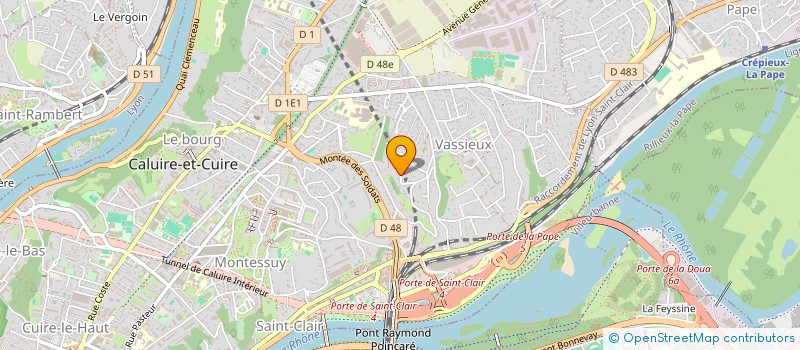 localisation de l'entreprise SURF AND DENTAL TRAINING  CALUIRE-ET-CUIRE