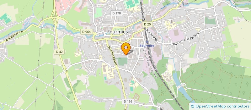 localisation de l'entreprise SURF &DEAL  FOURMIES