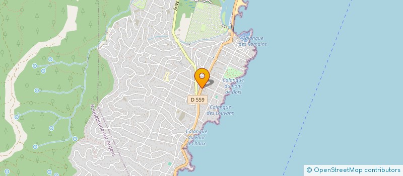 localisation de l'entreprise SURF IMMOBILIER à FREJUS