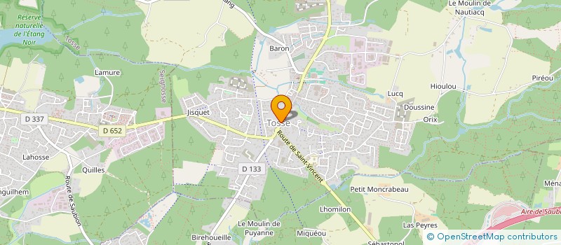 localisation de l'entreprise SURF & KNIT  TOSSE