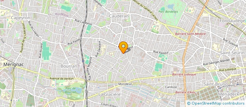 localisation de l'entreprise SURF MOBILE à BORDEAUX