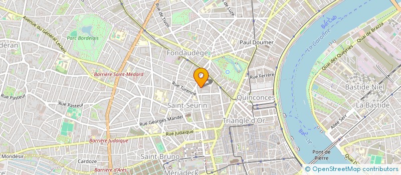 localisation de l'entreprise SURF REPORT à BORDEAUX
