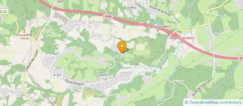 localisation de l'entreprise SURF SANTE  MOUGUERRE