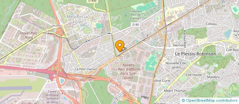 localisation de l'entreprise SURFACE CARREE à CLAMART