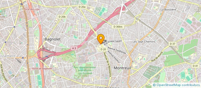 localisation de l'entreprise SURFACE PARQUET à ARGENTEUIL