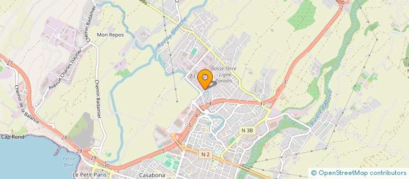 localisation de l'entreprise SURFACES ET VOLUMES à SAINT-PIERRE