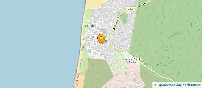 localisation de l'entreprise SURFHOUSE  BISCARROSSE