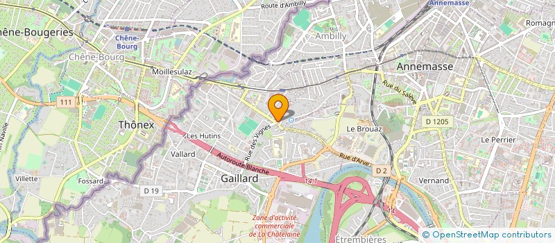 localisation de l'entreprise SURFIN JACK  AMBILLY