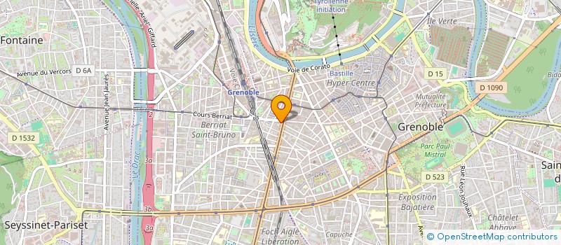 localisation de l'entreprise SURFING HORSE PRODUCTIONS à GRENOBLE