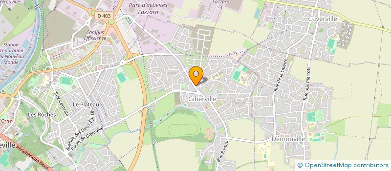 localisation de l'entreprise SURGERY ORTHO CONSULTING  GIBERVILLE