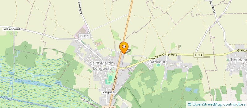 localisation de l'entreprise SURGET  PONT STE MAXENCE