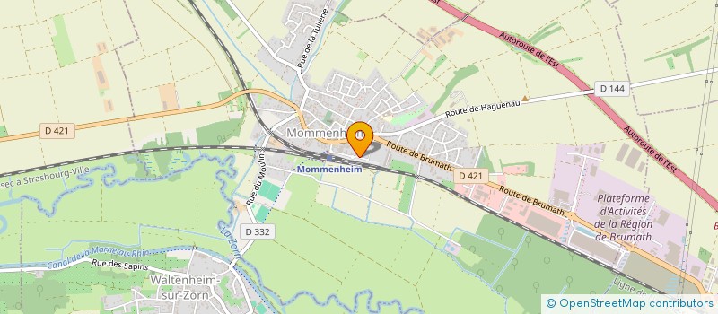 localisation de l'entreprise SURGICALVISION 3D  MOMMENHEIM